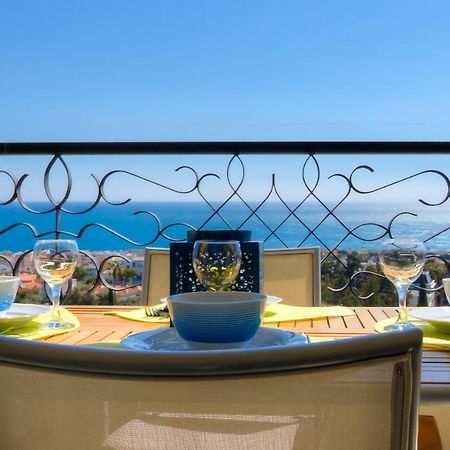 Confortable 3 Pieces Avec Superbe Vue Mer Appartamento Nizza Esterno foto