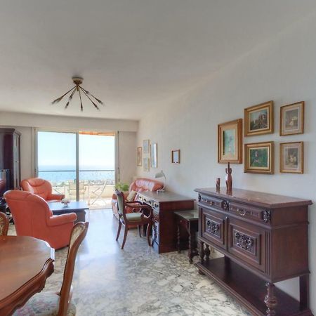 Confortable 3 Pieces Avec Superbe Vue Mer Appartamento Nizza Esterno foto