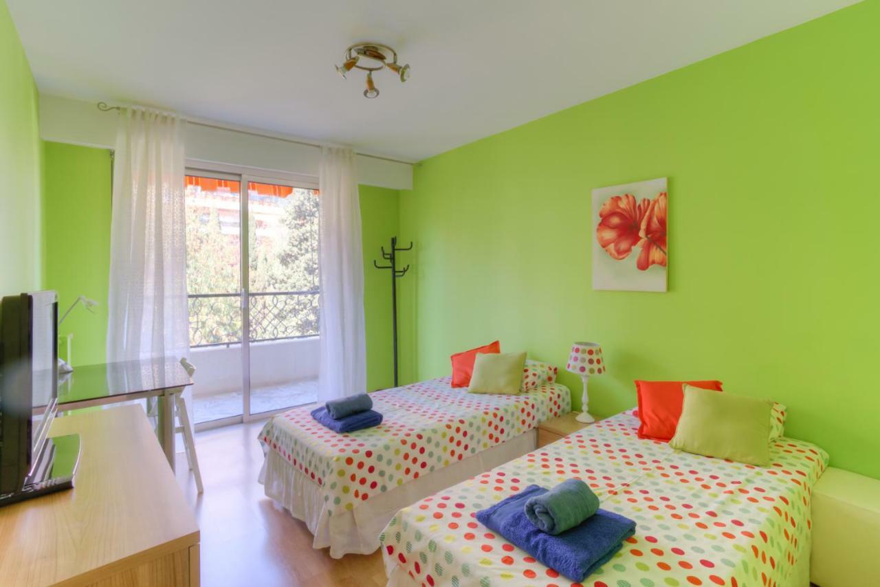 Confortable 3 Pieces Avec Superbe Vue Mer Appartamento Nizza Esterno foto